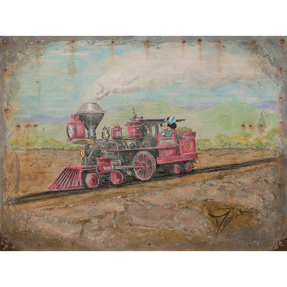 Trevor Mezak Disney Exploring the Old West Limited Edition Canvas Giclee