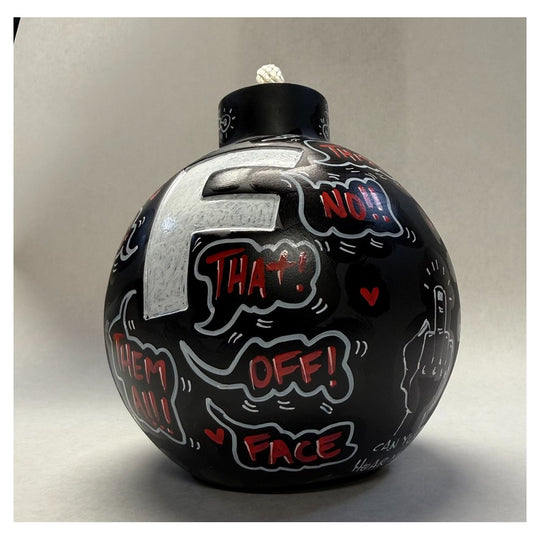 Original F Bomb Sculpture