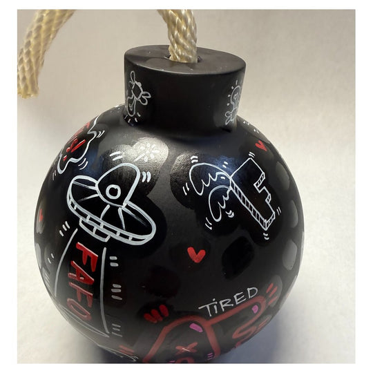 Original F Bomb Sculpture