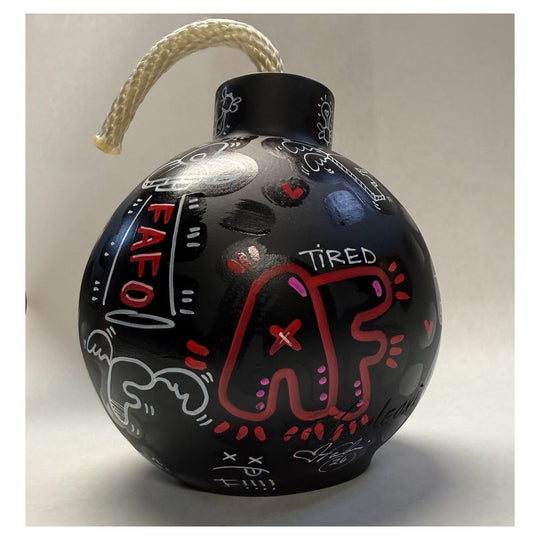 Original F Bomb Sculpture