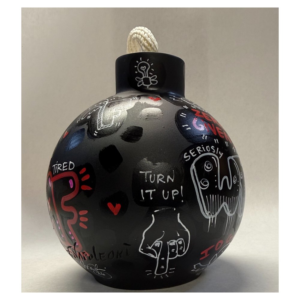 Original F Bomb Sculpture