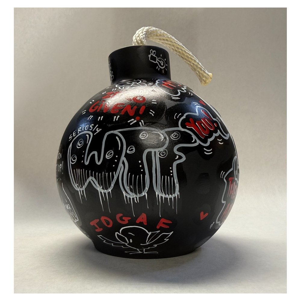 Original F Bomb Sculpture