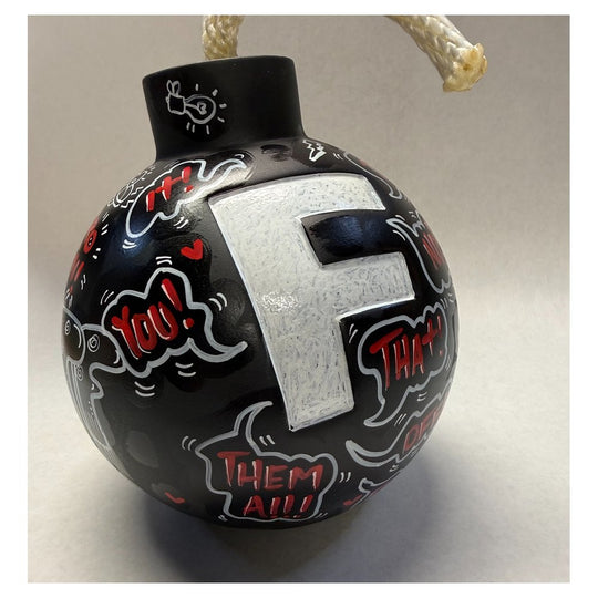 Original F Bomb Sculpture
