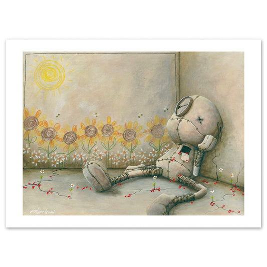 Fabio Napoleoni "From the Fractures Hope Rises" Limited Edition Paper Giclee