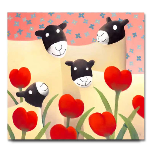 Mackenzie Thorpe "Family Portrait" Limited Edition Paper Giclee