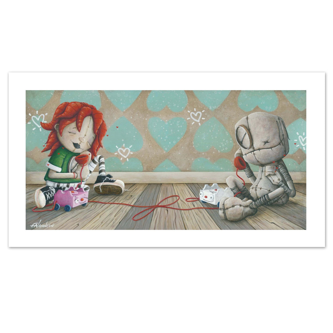 Fabio Napoleoni Filling My Heart with Joy Limited Edition Paper Giclee