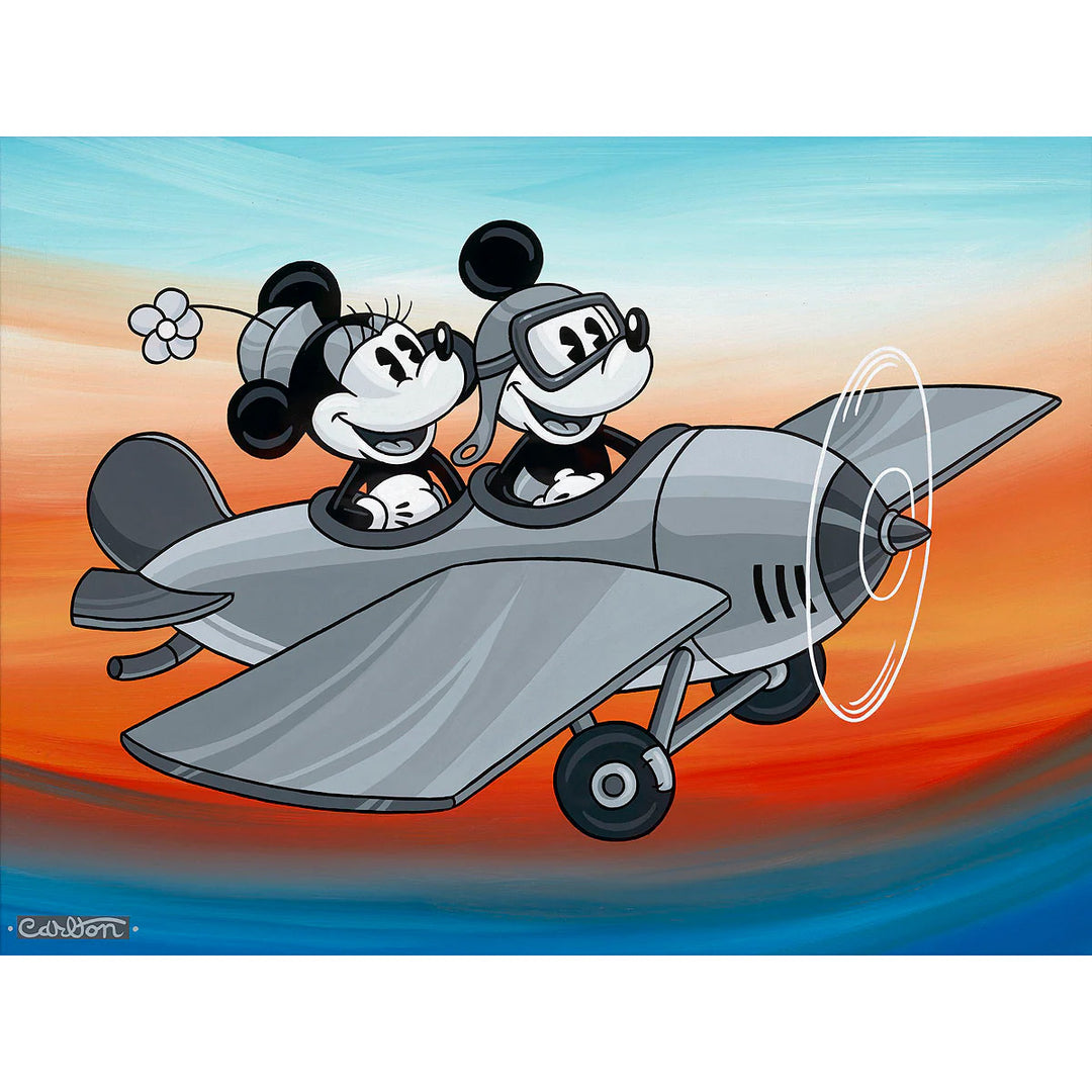 Trevor Carlton Disney "Flying High" Vintage Classics Edition • Reclaimed Wood