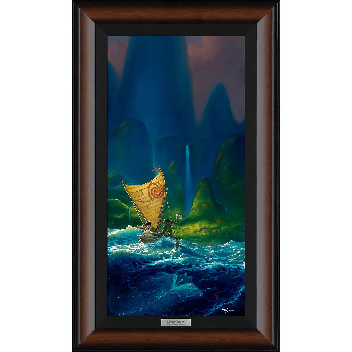 Rob Kaz Disney "We Know the Way" Limited Edition Canvas Giclee