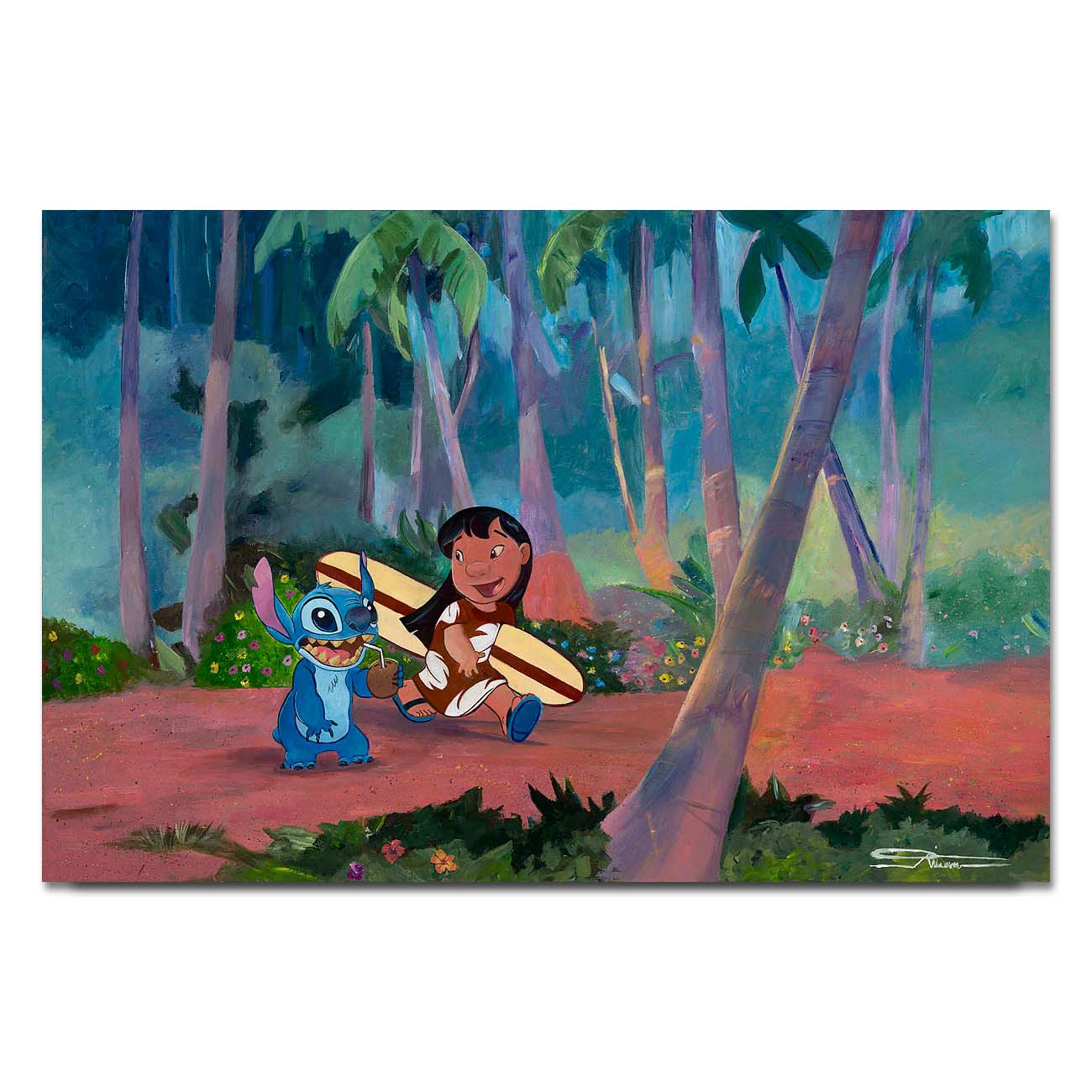 Arienne Boley Disney Friendship Goals Limited Edition Giclee