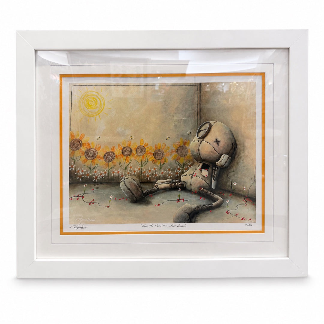 Framed, From the Fractures Hope Rises