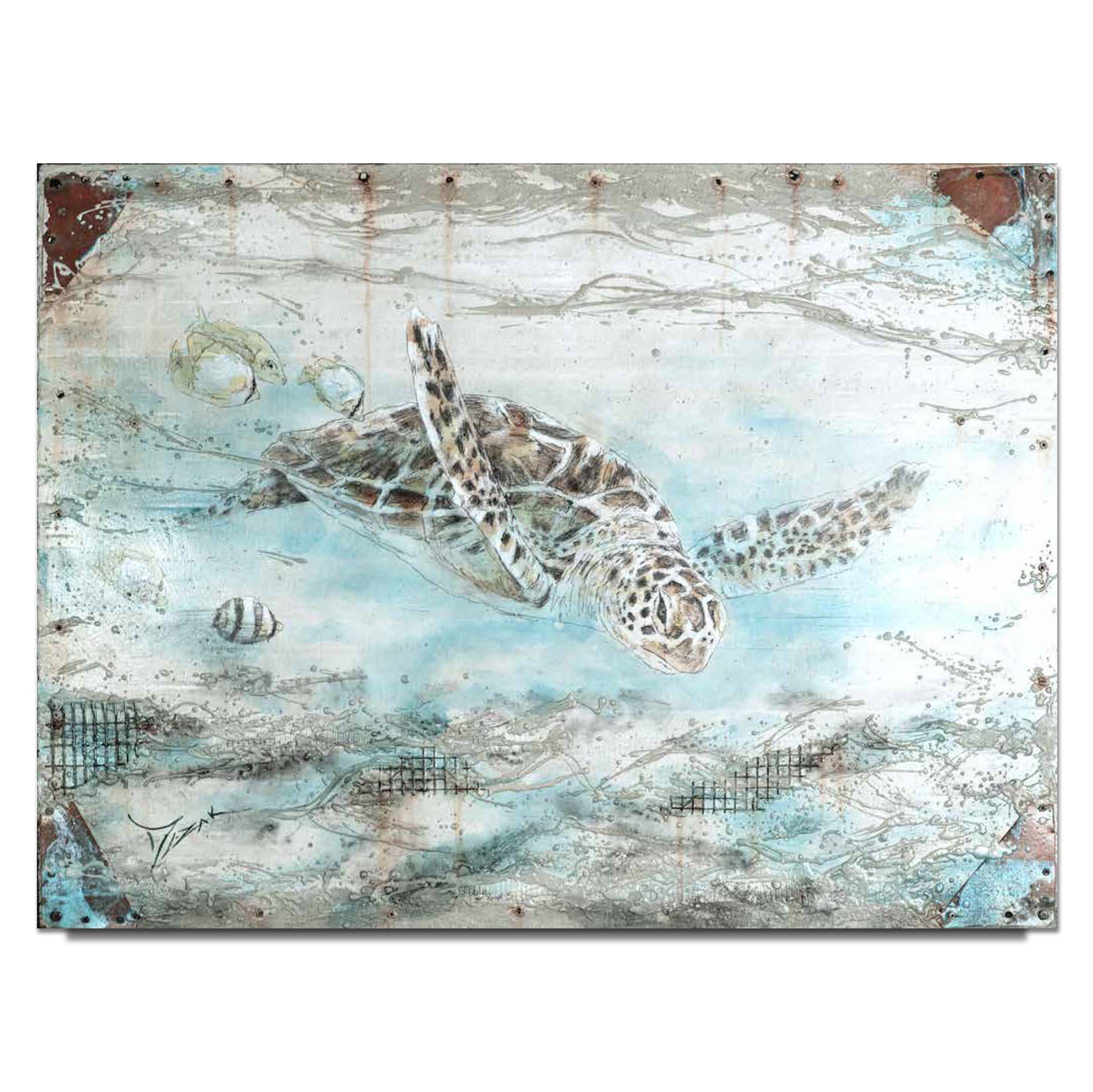 Trevor Mezak Glider Limited Edition Canvas Giclee