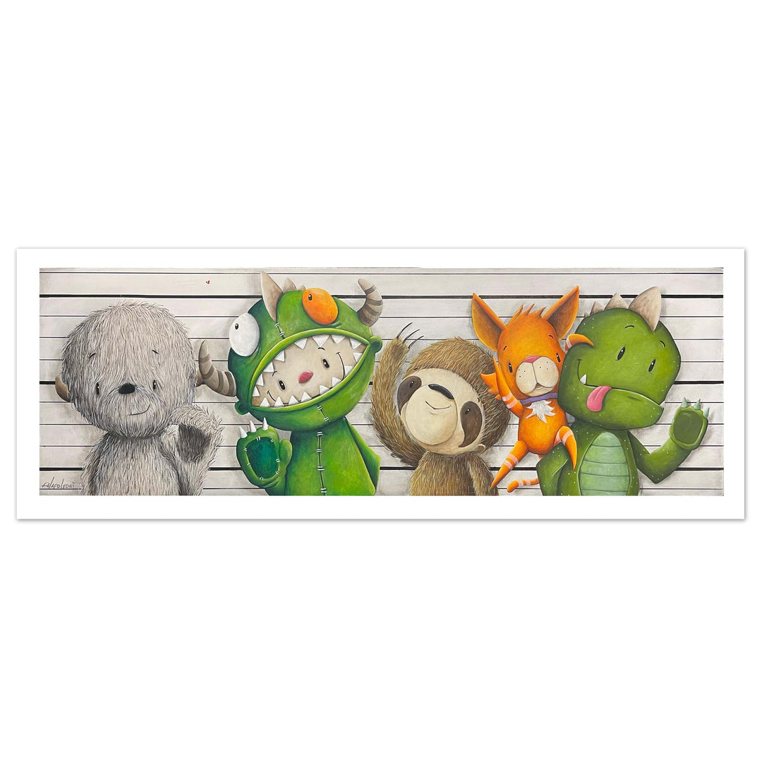 Fabio Napoleoni "Good Trouble Makers" (The Usual Suspects 3) Limited Edition Paper Giclee