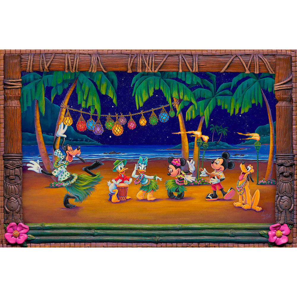 Denyse Klette Disney Goofy's Got the Dance Moves Limited Edition Canvas Giclee
