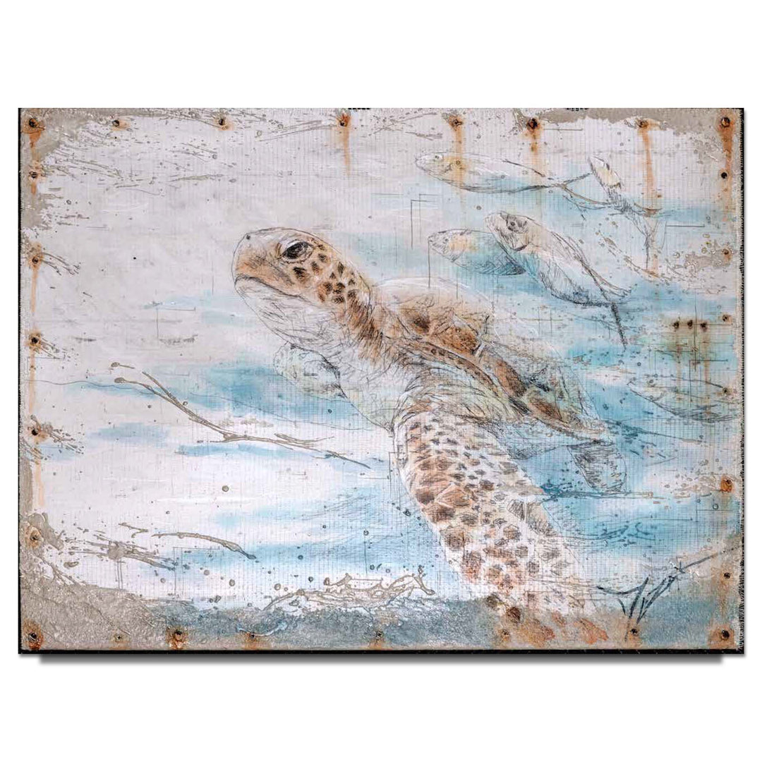 Trevor Mezak Grumpy Limited Edition Canvas Giclee