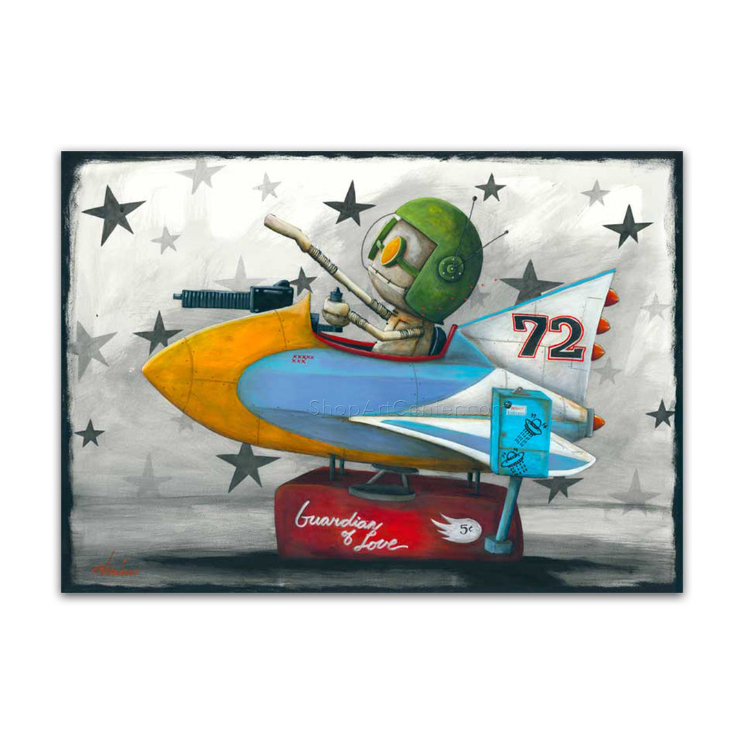 Fabio Napoleoni Guardian of Love Limited Edition Paper Giclee