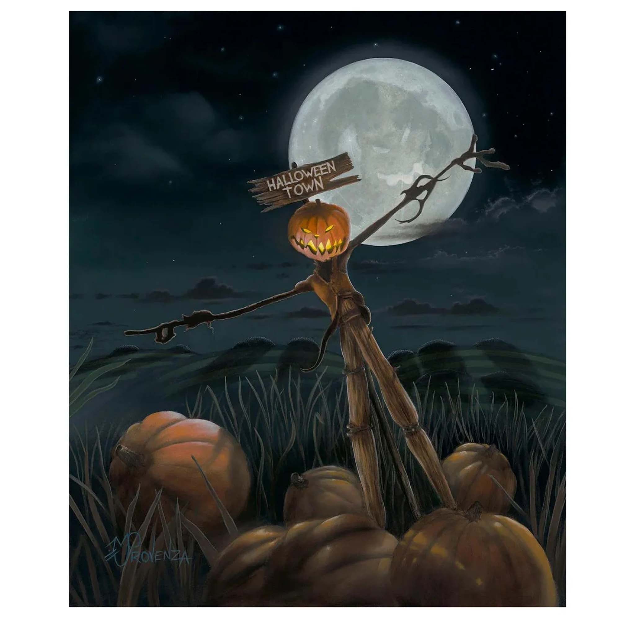Michael Provenza Disney This is Halloween Limited Edition Canvas Giclee