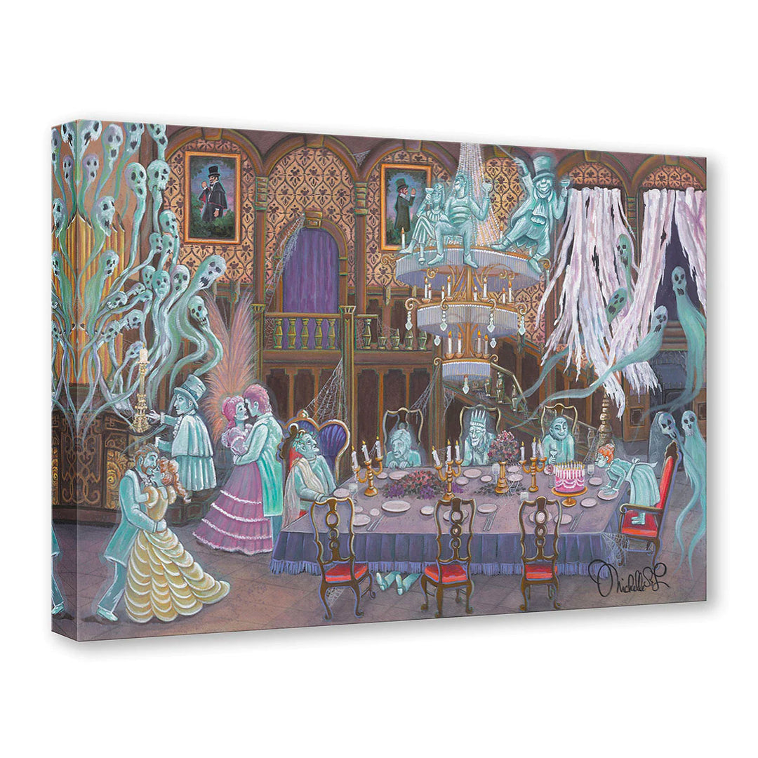Michelle St. Laurent Disney Haunted Ballroom Limited Edition Canvas Giclee
