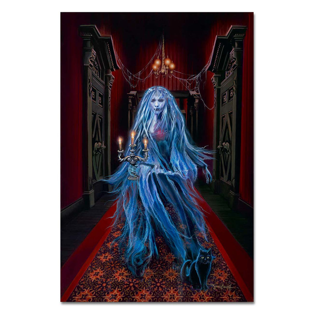 James Crouch Disney Haunted Bride Limited Edition Canvas Giclee