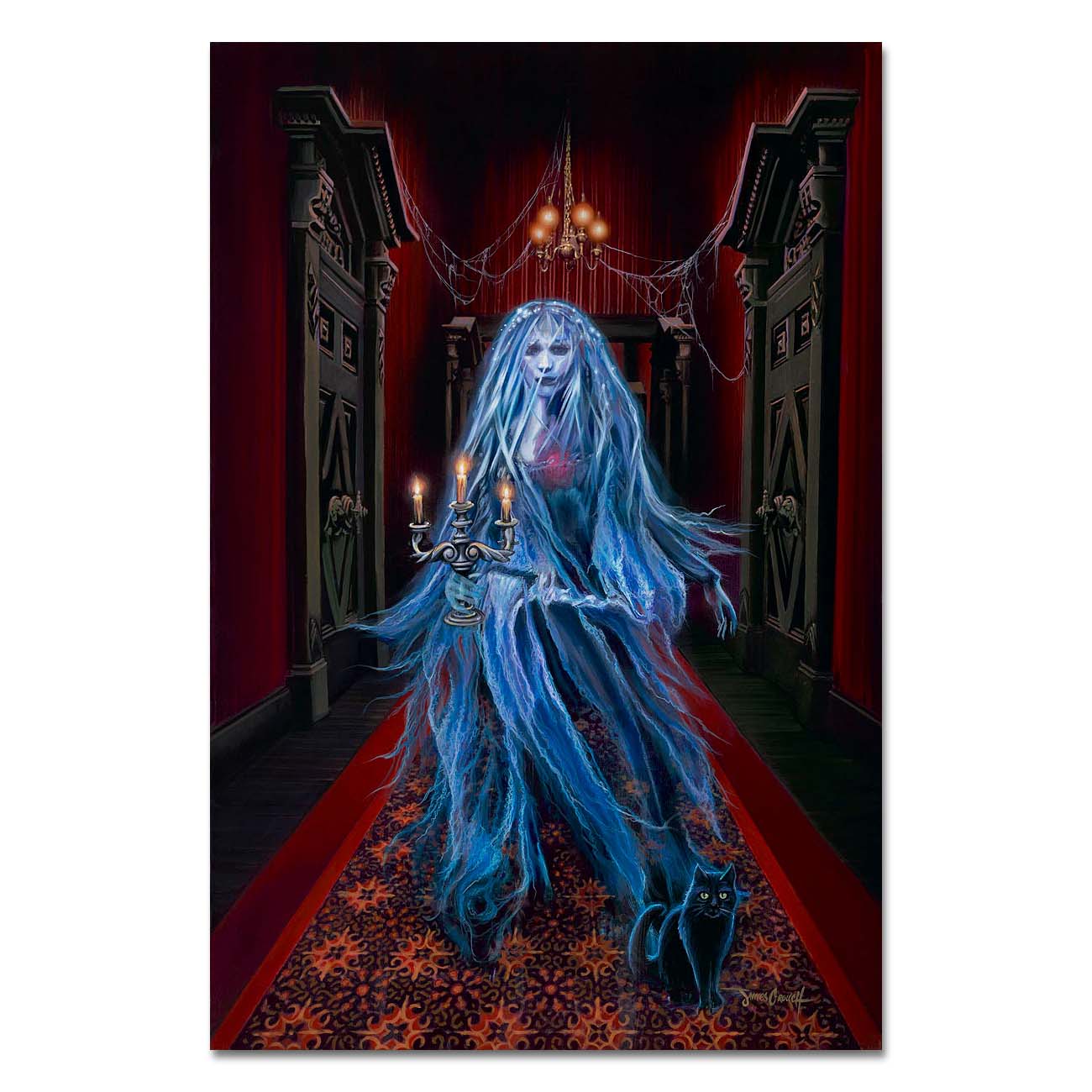 James Crouch Disney Haunted Bride Limited Edition Canvas Giclee