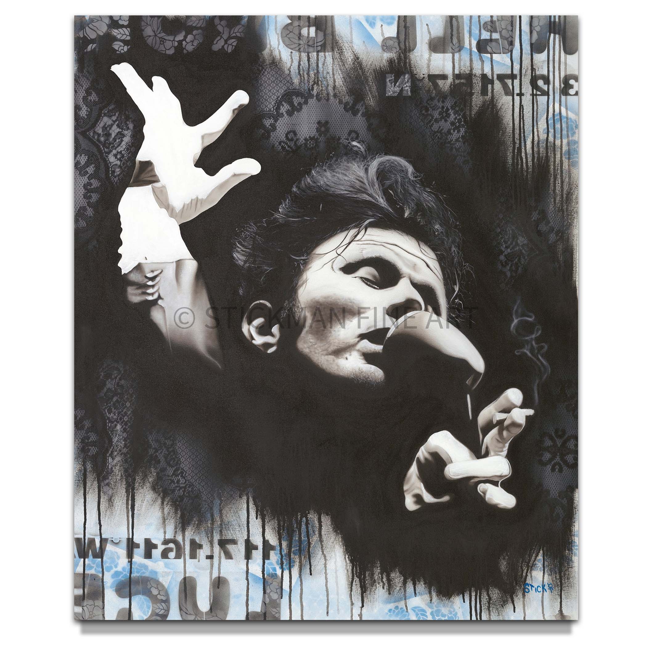 Stickman Hell Broke Luce (Tom Waits) Limited Edition Giclee