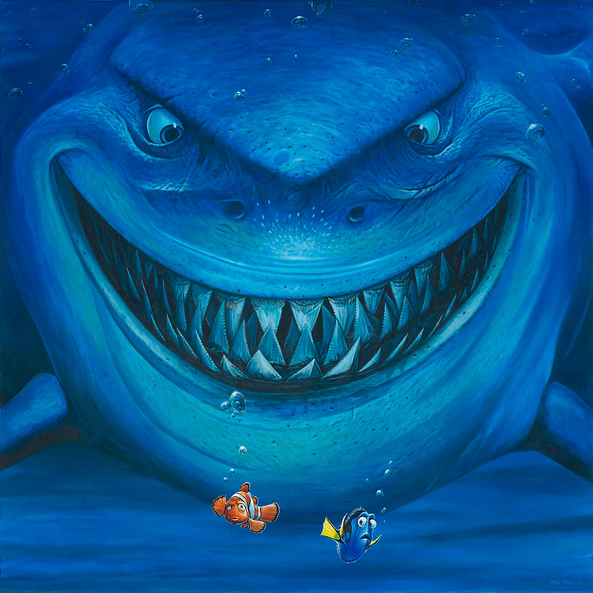 Craig Skaggs Disney Hello Limited Edition Canvas Giclee