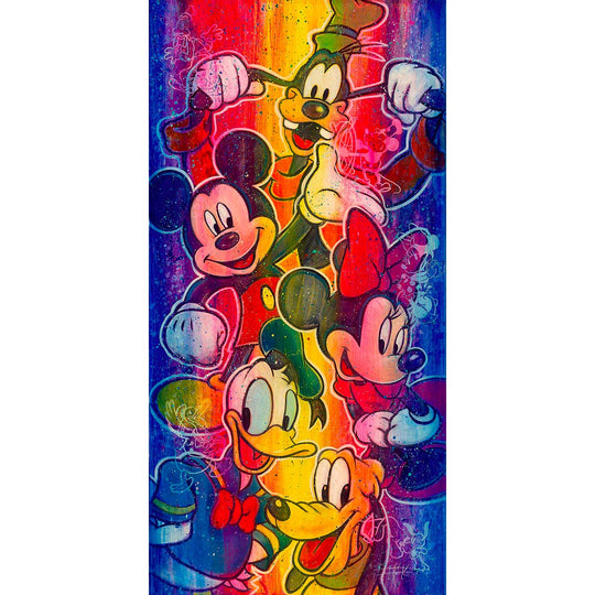 Stephen Fishwick Disney How Far We've Come Limited Edition Canvas Giclee