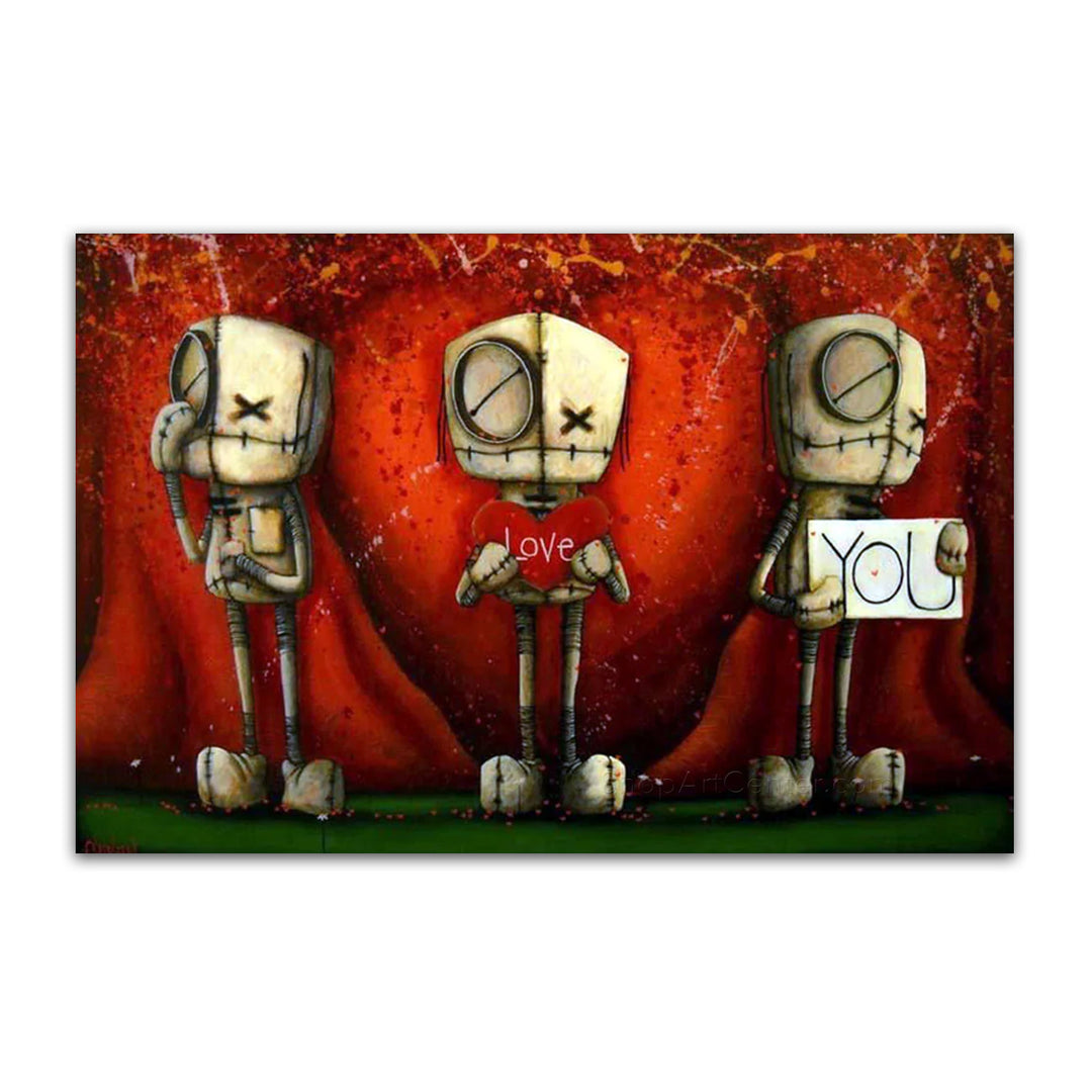 Fabio Napoleoni I Love You Limited Edition Giclee