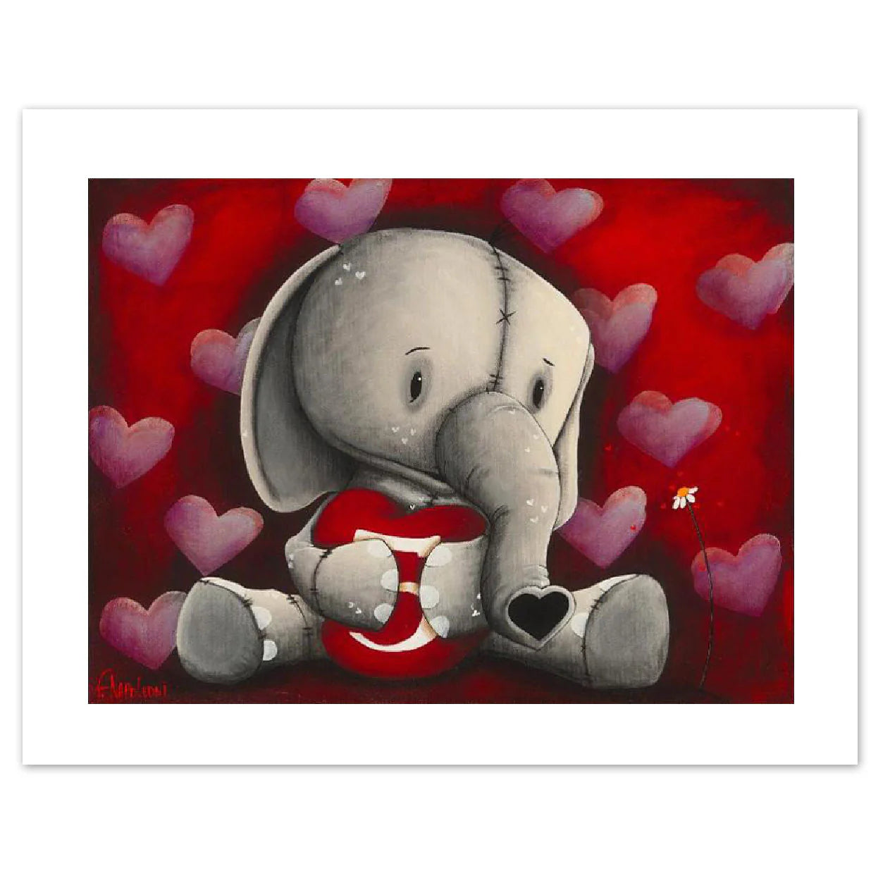 Fabio Napoleoni "I See You in Everything" Limited Edition Paper Giclee