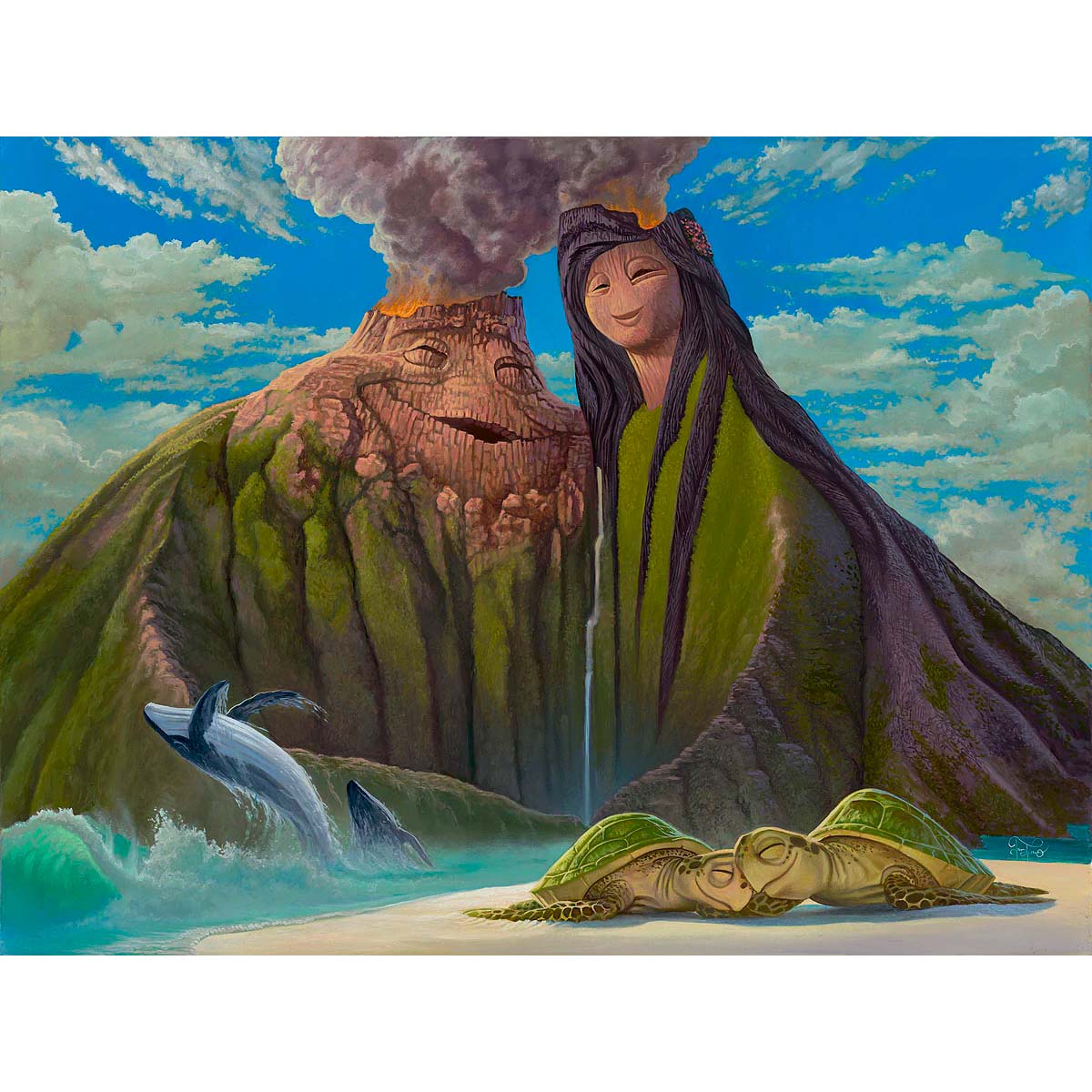 Jared Franco Disney "I Lava You" Limited Edition Canvas Giclee