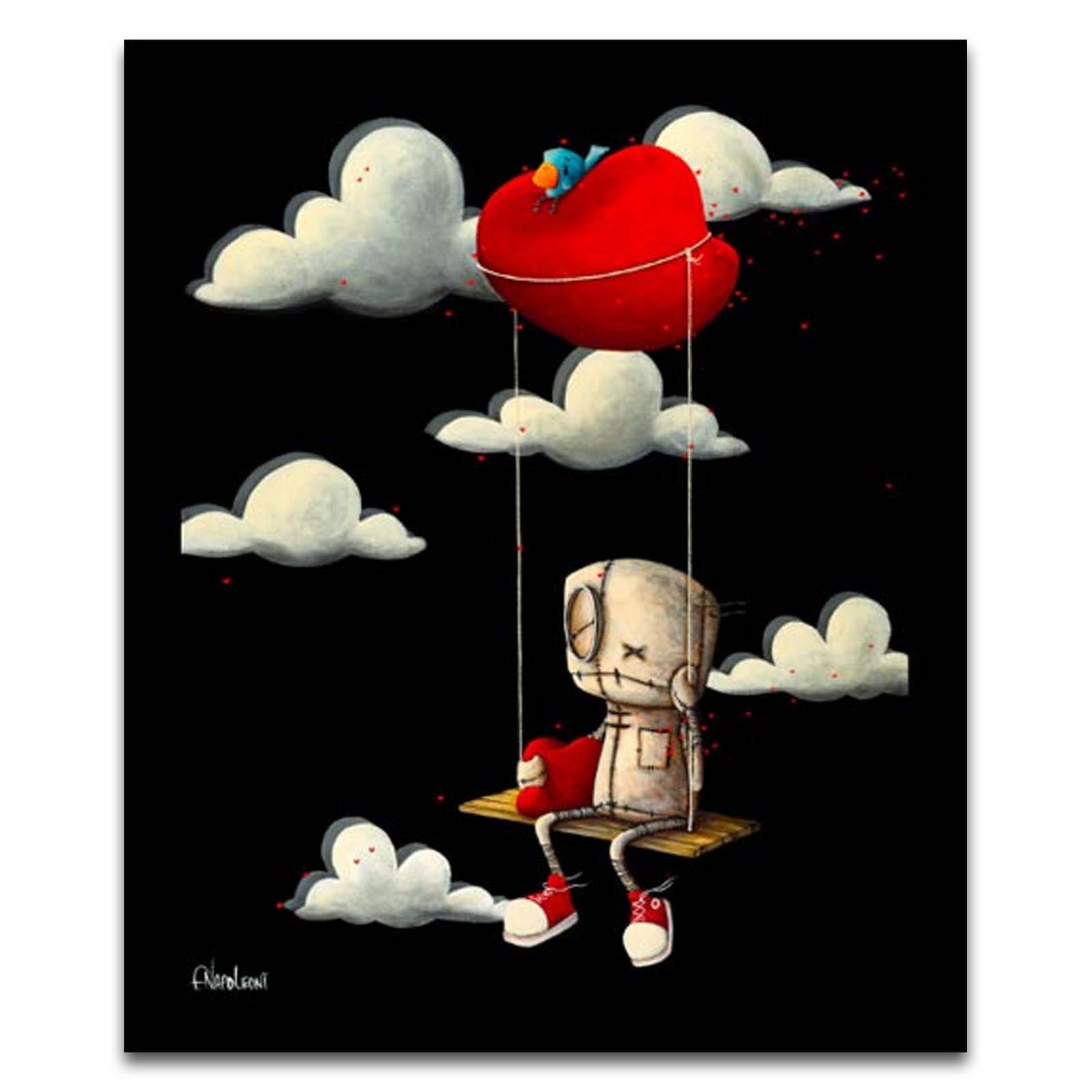 Fabio Napoleoni I'm On My Way Limited Edition Canvas Giclee