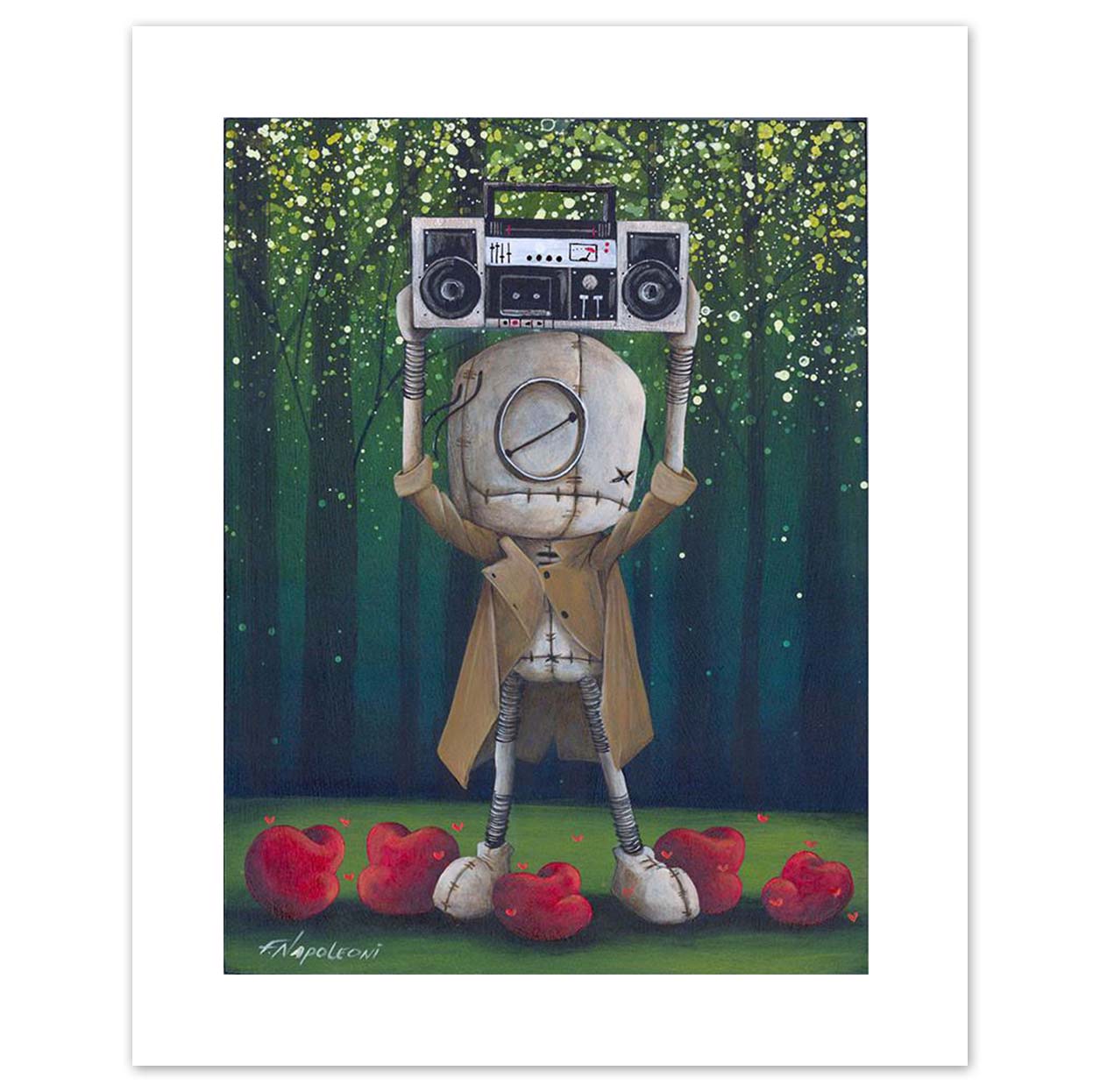 Fabio Napoleoni "In Your Eyes" Open Edition Paper Giclee