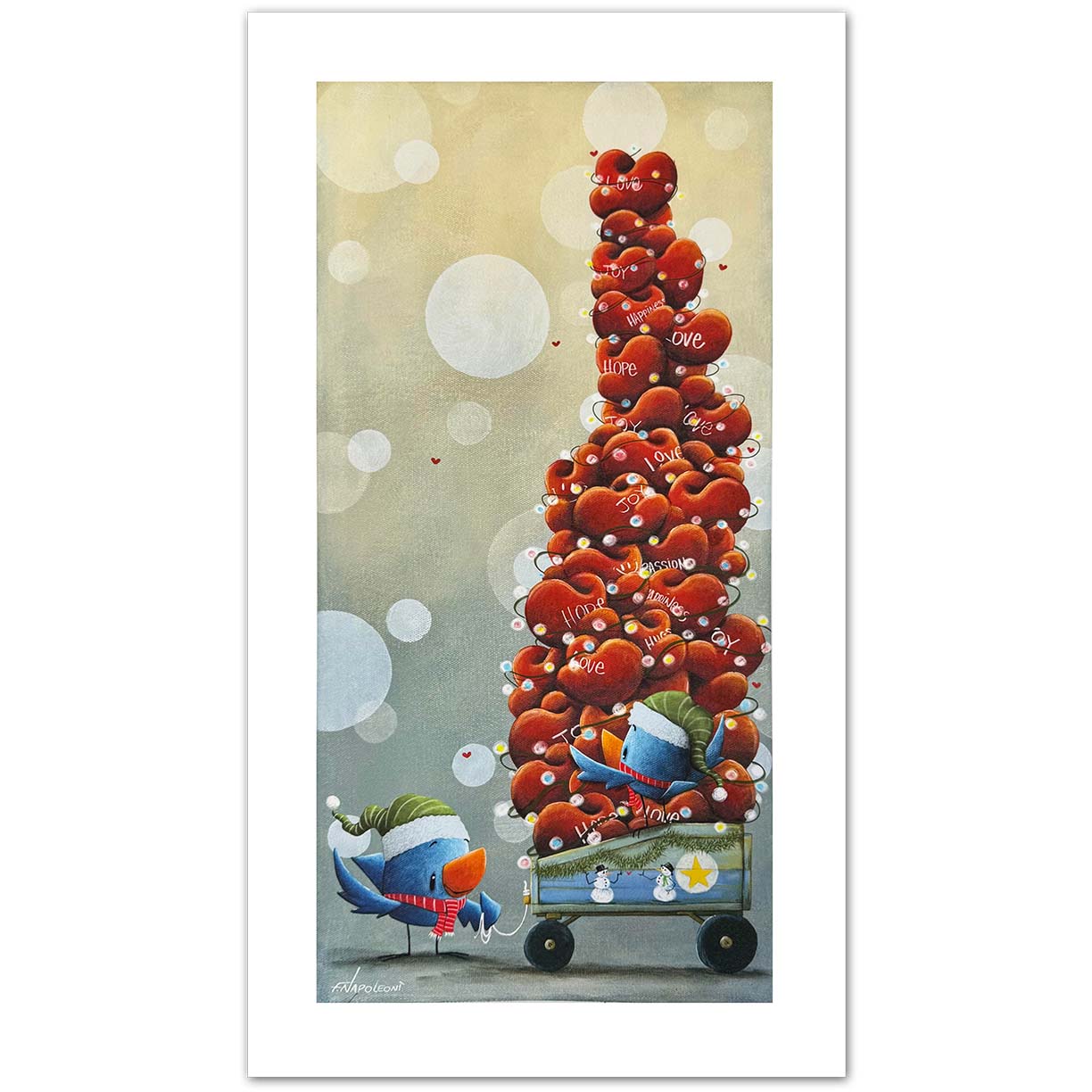 Fabio Napoleoni "In High Demand" Limited Edition Paper Giclee