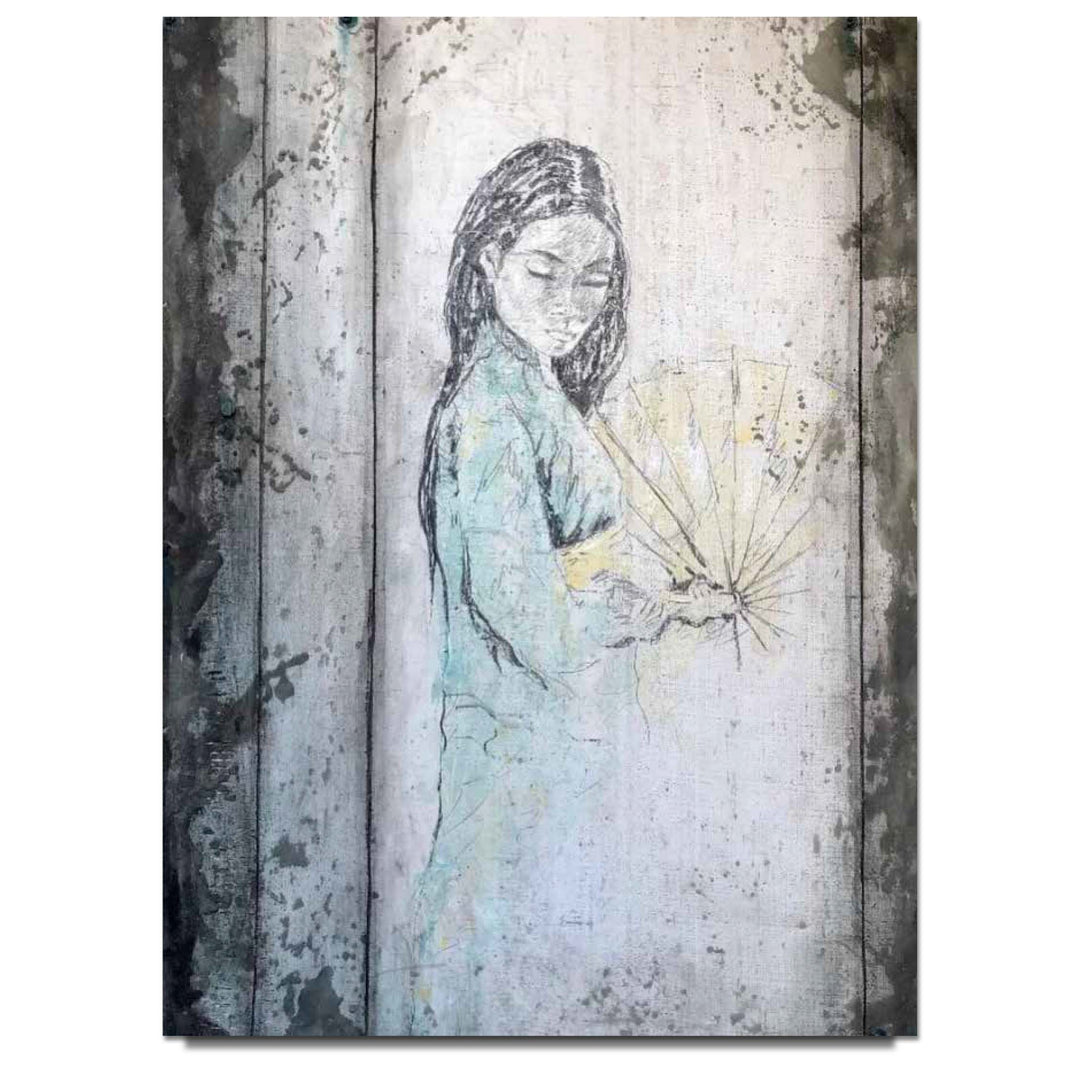 Trevor Mezak In The Garden Limited Edition Canvas Giclee