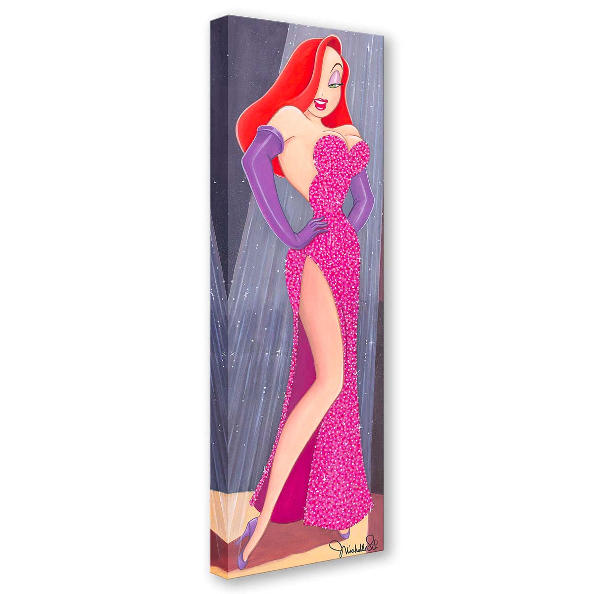 Michelle St. Laurent Disney "In the Spotlight" Limited Edition Canvas Giclee
