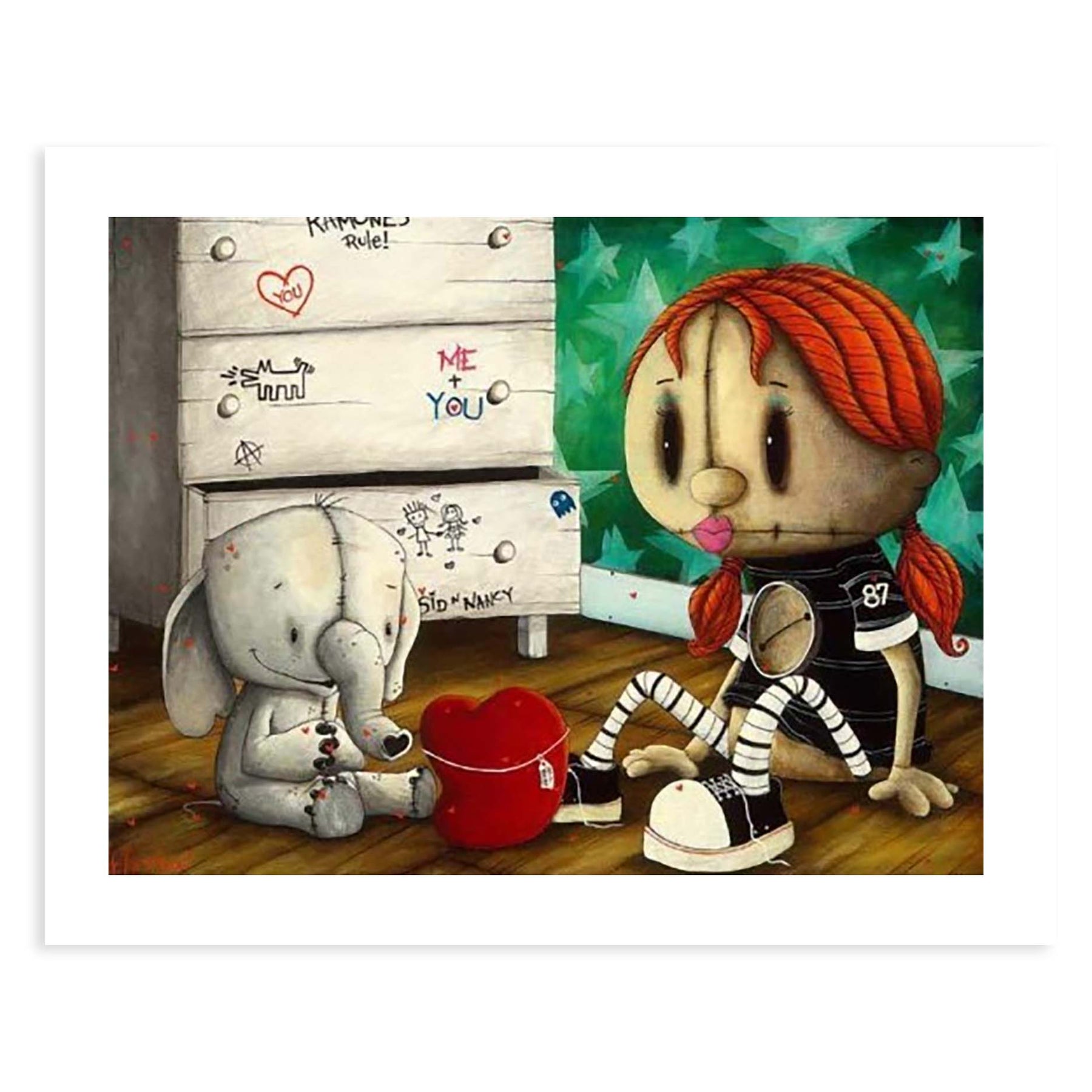 Fabio Napoleoni It's Yours Forever Limited Edition Paper Giclee