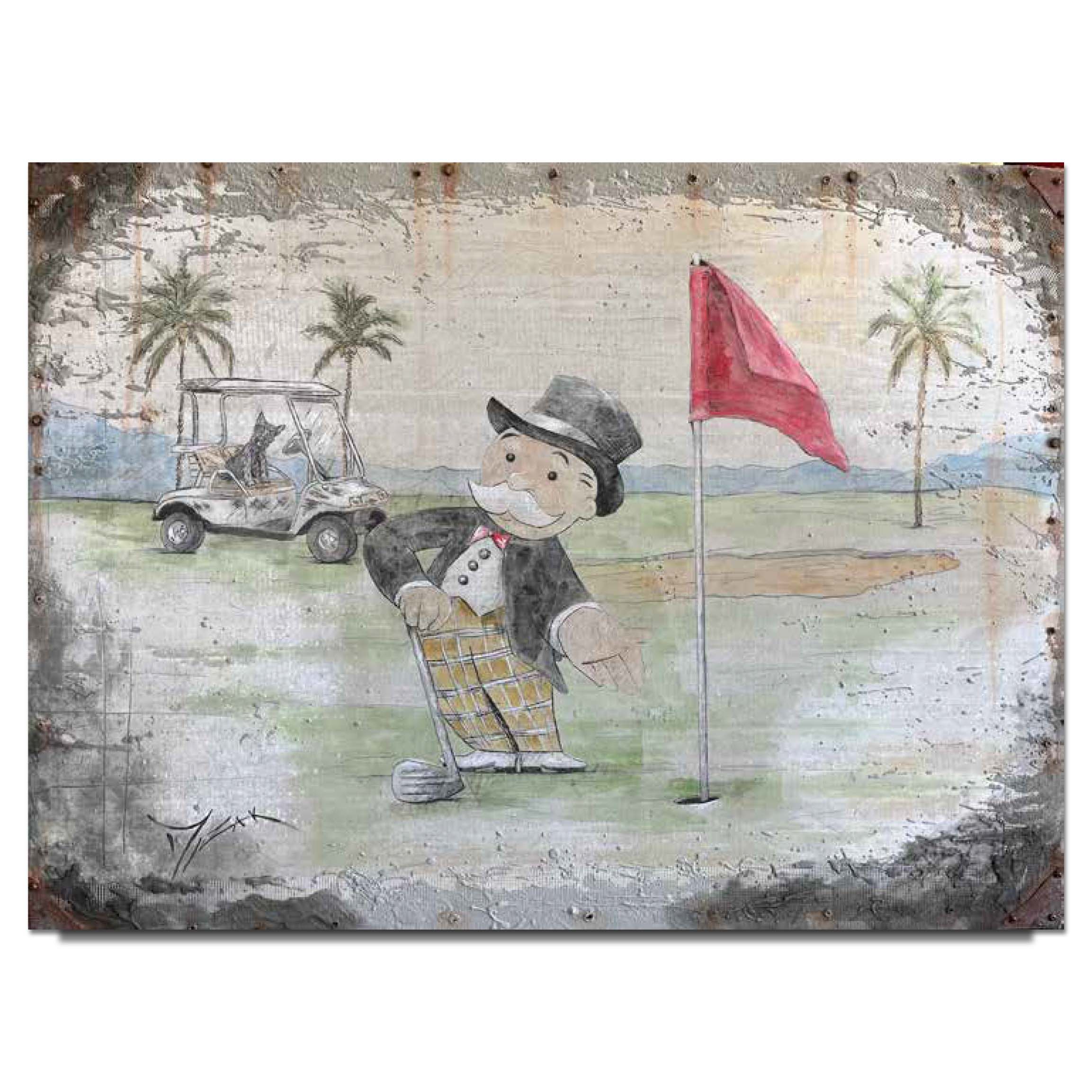 Trevor Mezak It's In The Hole Limited Edition Canvas Giclee