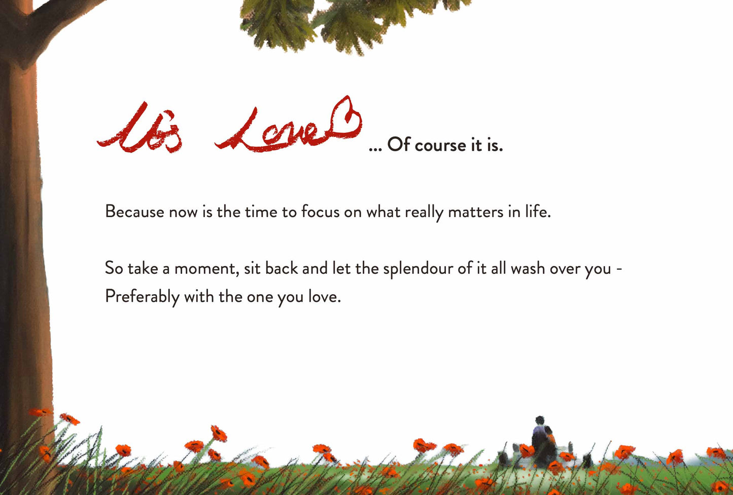 Mackenzie Thorpe "It's Love" Limited Edition Paper Giclee