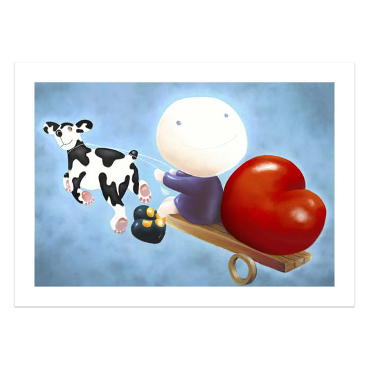 Mackenzie Thorpe "It's Magic" Limited Edition Paper Giclee