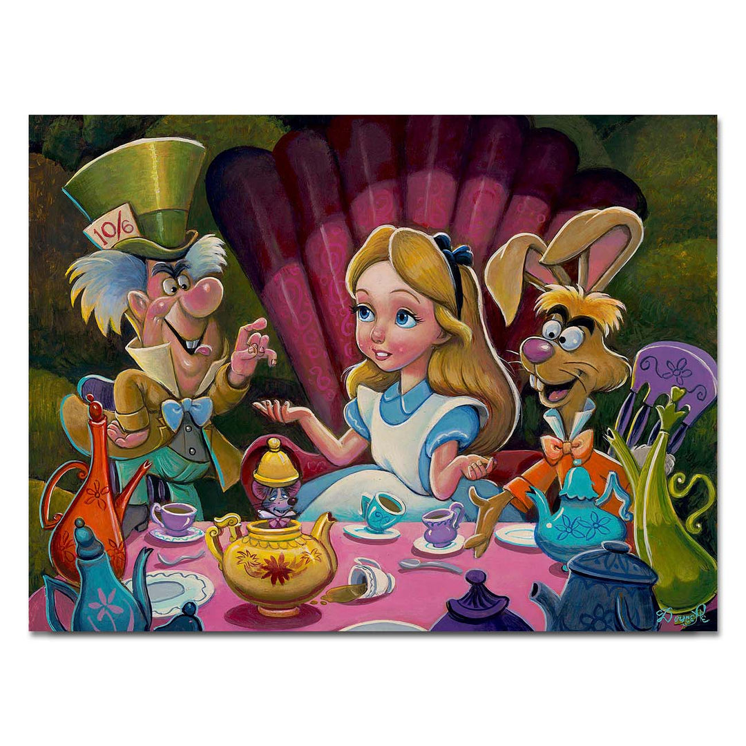 Bob Doucette Disney It's Your UnBirthday Limited Edition Canvas Giclee