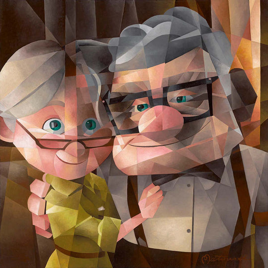 Tom Matousek Disney It Takes Two Limited Edition Canvas Giclee