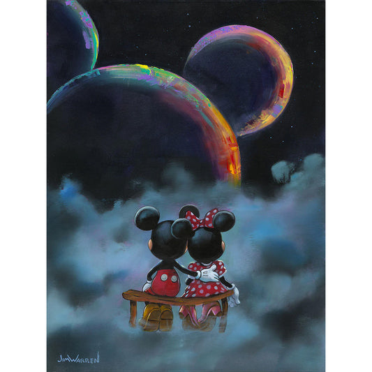 Jim Warren Disney "The Planets Aligned" Limited Edition Canvas Giclee