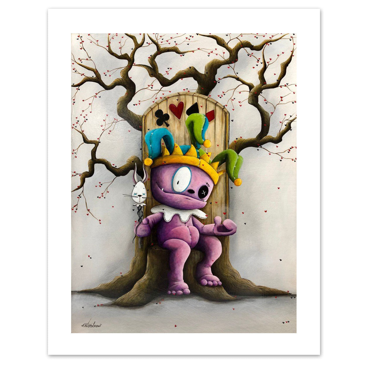 Fabio Napoleoni "Joker's Wild" Limited Edition Paper Giclee