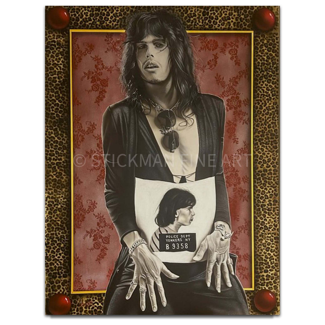Stickman Just a Punk in the Street (Steven Tyler) Limited Edition Giclee