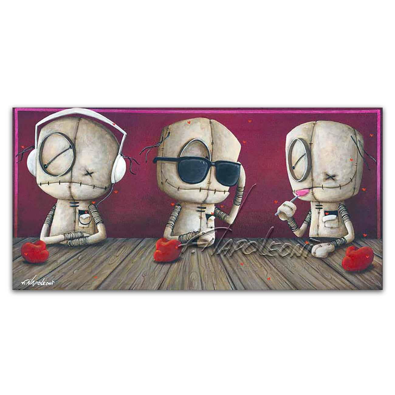 Fabio Napoleoni Keeping to Myself Limited Edition Canvas Giclee