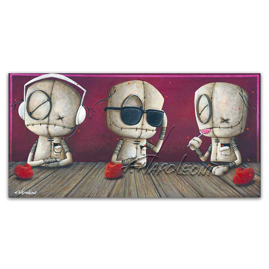 Fabio Napoleoni "Keeping to Myself" Limited Edition Canvas Giclee