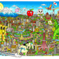 Charles Fazzino "Konnichiwa Tokyo" 3D Limited Edition Silkscreen on Paper