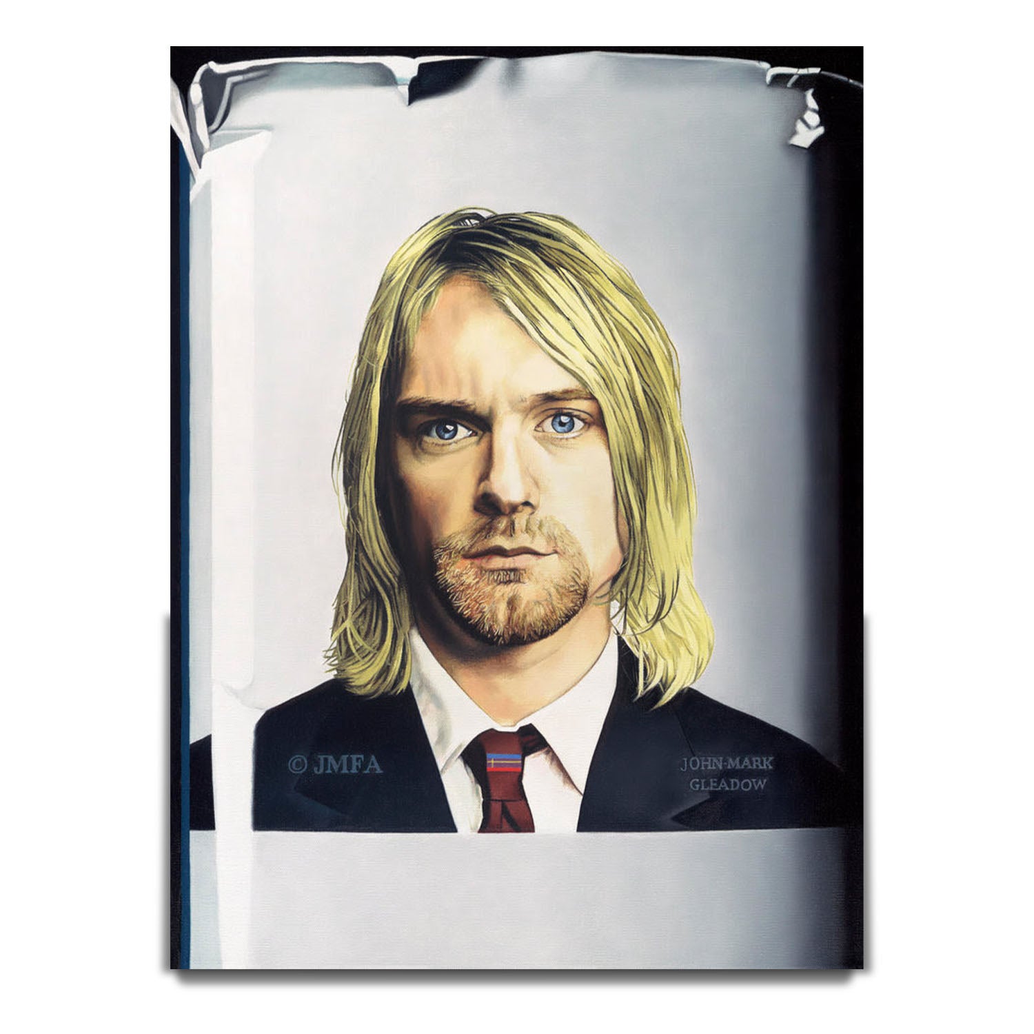 John-Mark Gleadow "Kurt" Limited Edition Canvas Giclee