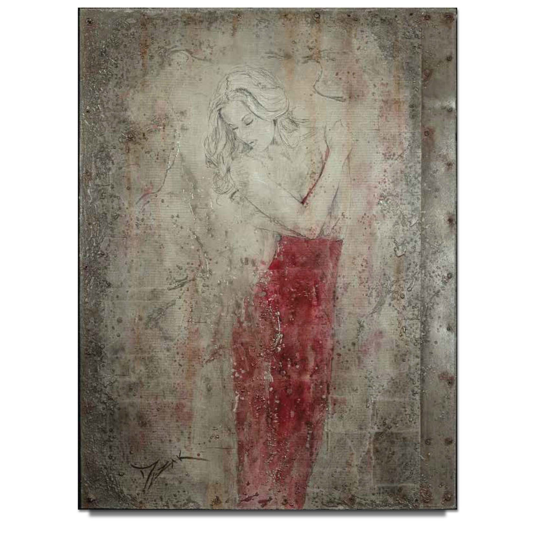 Trevor Mezak Lady In Red II Limited Edition Canvas Giclee