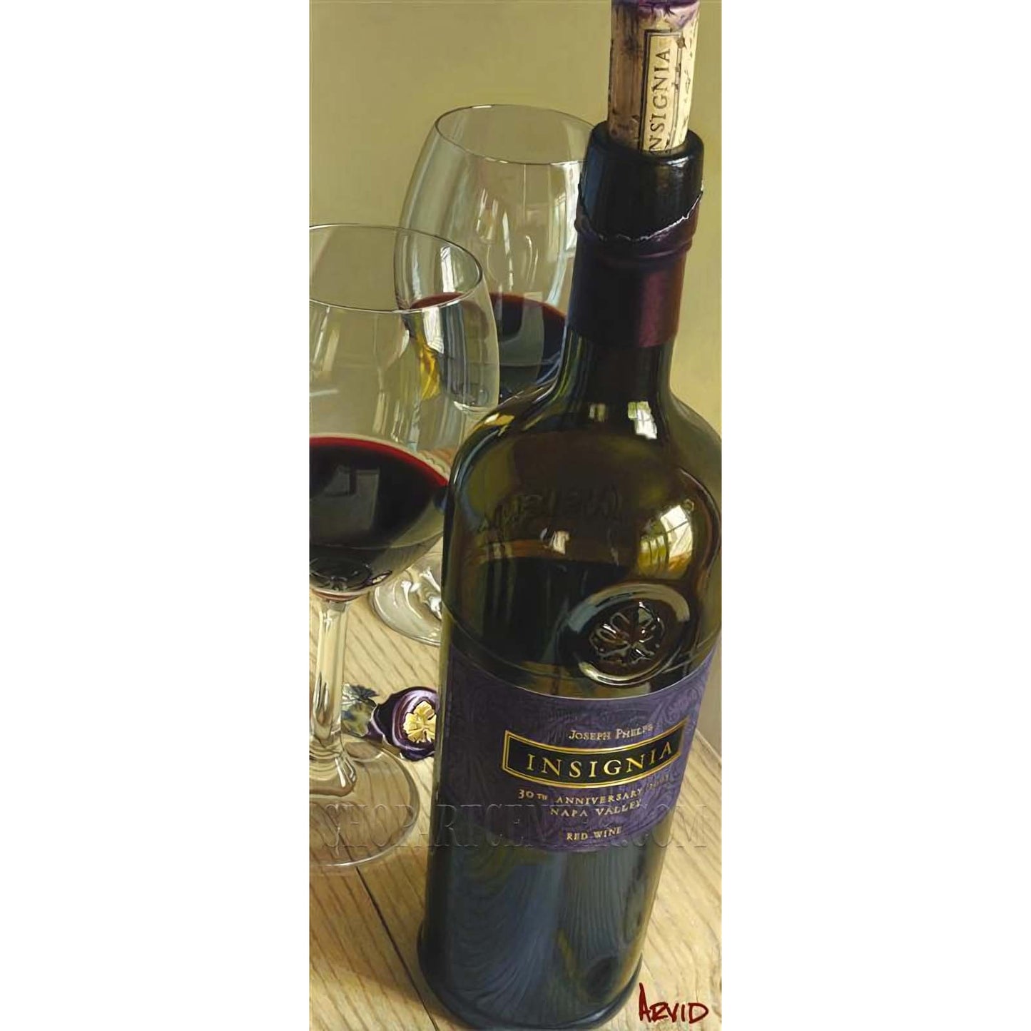 Thomas Arvid "Lasting Impression" Limited Edition Canvas Giclee