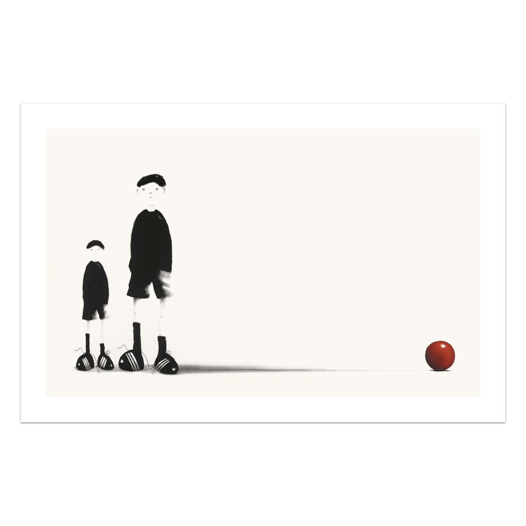 Mackenzie Thorpe Like Father Like Son Limited Edition Paper Giclee